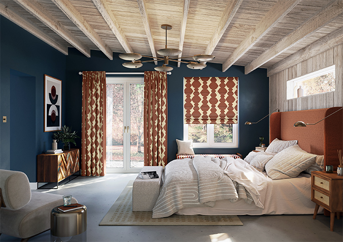 Construct, Burnt Orange - Made to Measure Curtains - Image 14